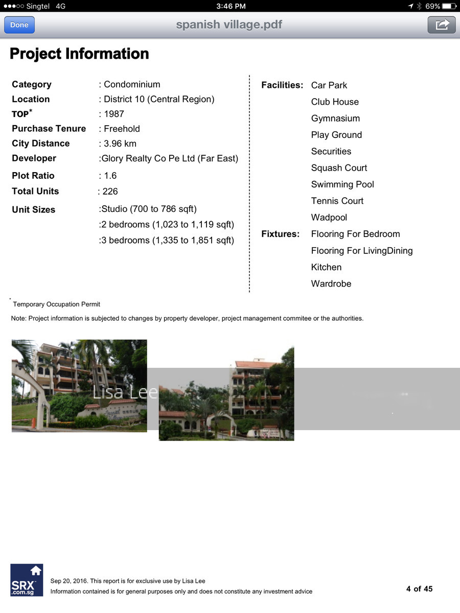 Spanish Village (D10), Condominium #135179942